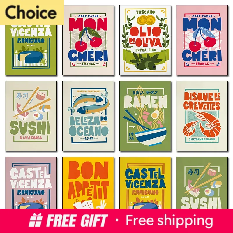Resin Art Quotes - Poster Kartun Makanan Lucu 2026, Cetakan