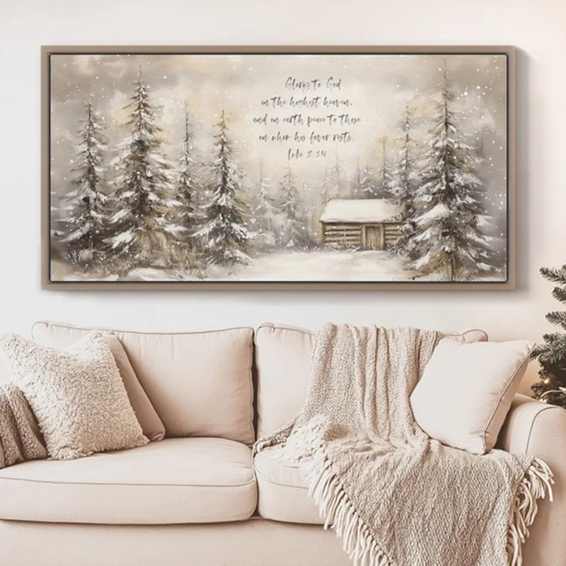 Resin Art Quotes - Lukisan Dinding Ayat Alkitab Natal, Kutipan