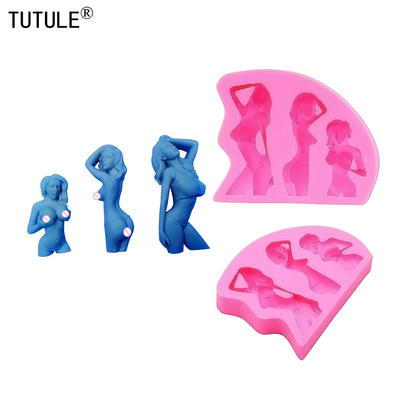 Resin Art A Keychain - Lolipop Wanita Cantik ​ Cetakan Silikon