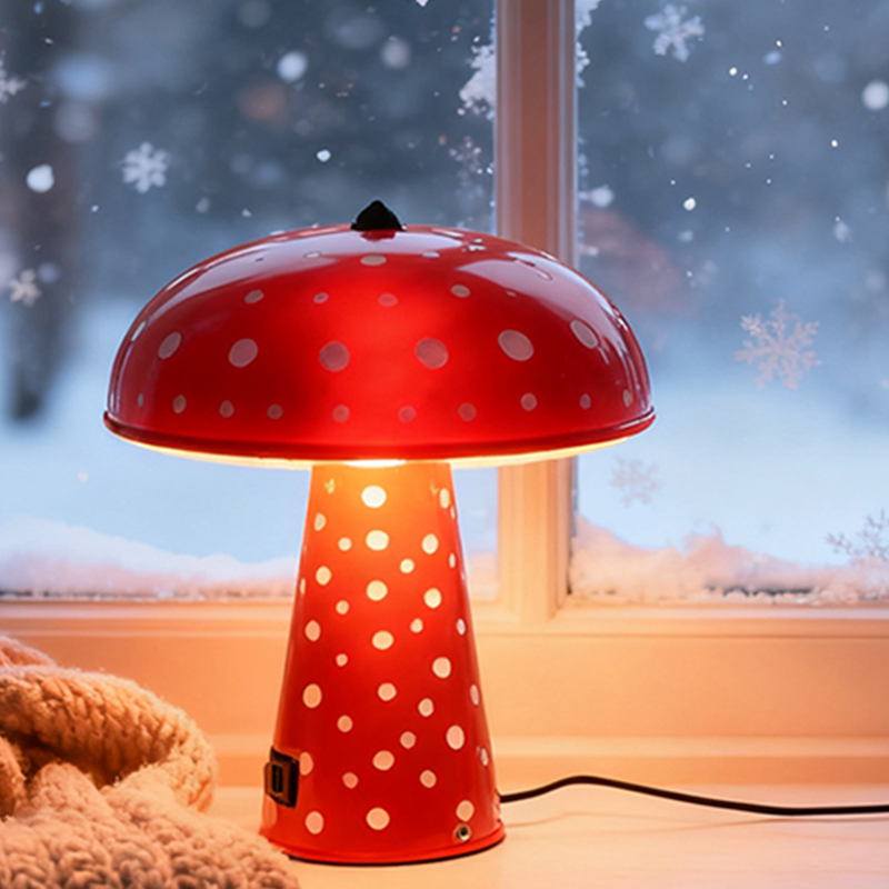 Resin Art On Floor - Lampu Meja Kamar Anak Kreatif Bentuk