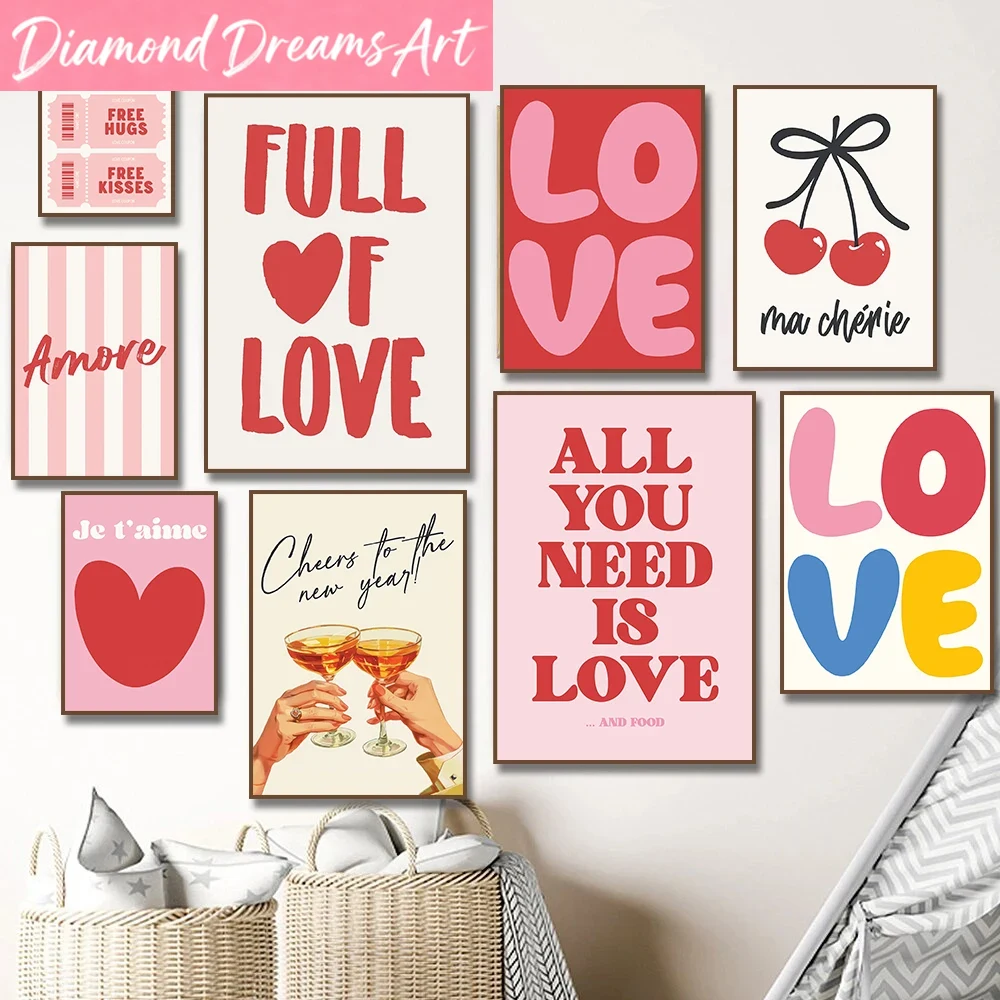 Resin Art Quotes - Tanpa Bingkai, Maximalist More Amor Por