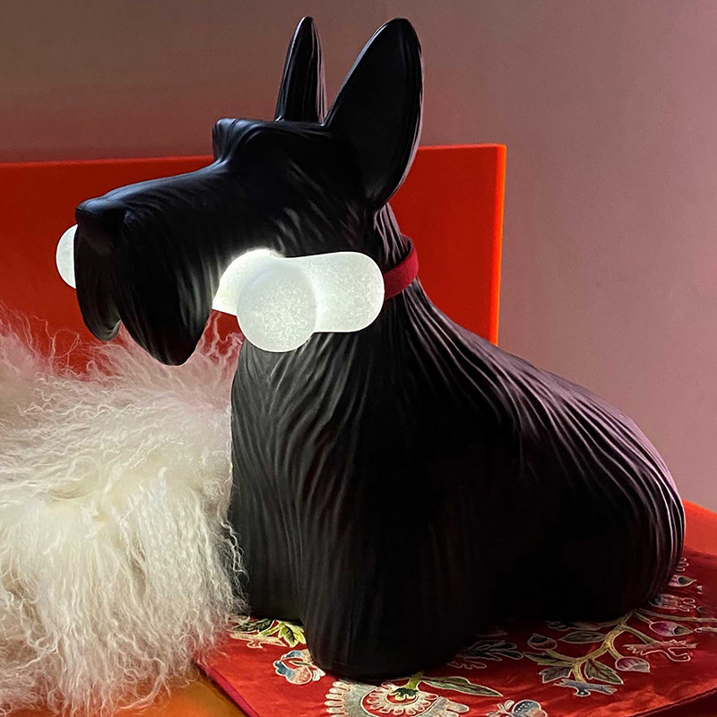 Resin Art On Floor - Scottie lampu dekorasi meja kamar tidur,