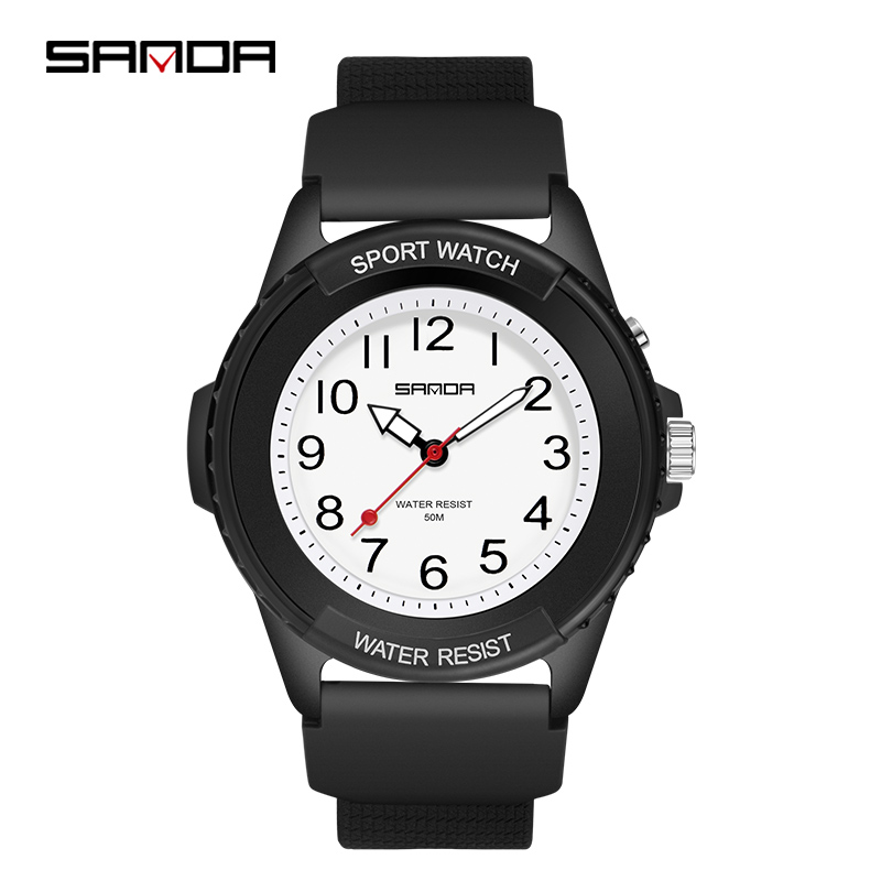 SANDA 6018 Jam Tangan Anak Mod - Resin Art Underwater ulasan dan harga