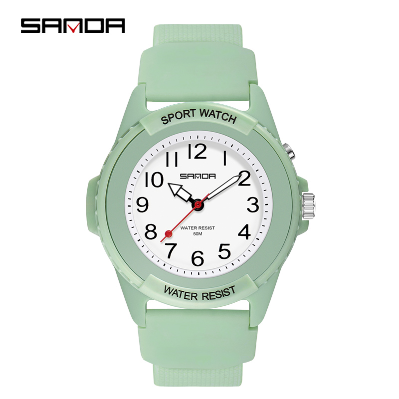SANDA 6018 Jam Tangan Anak Mod - Resin Art Underwater ulasan dan harga