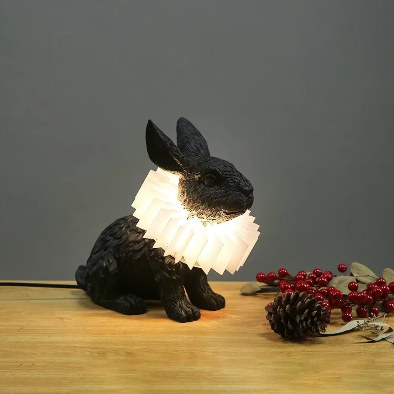 Lampu Meja Kelinci Lampu Meja  - Resin Art On Floor ulasan dan harga
