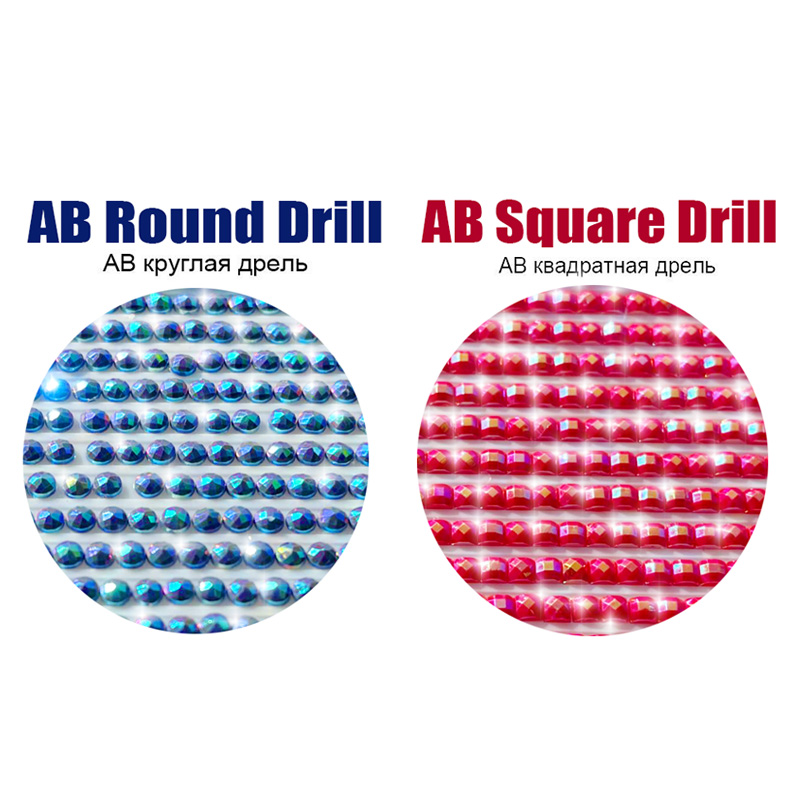 HOMFUN AB 5D DIY berlian bordi - Resin Art Underwater ulasan dan harga