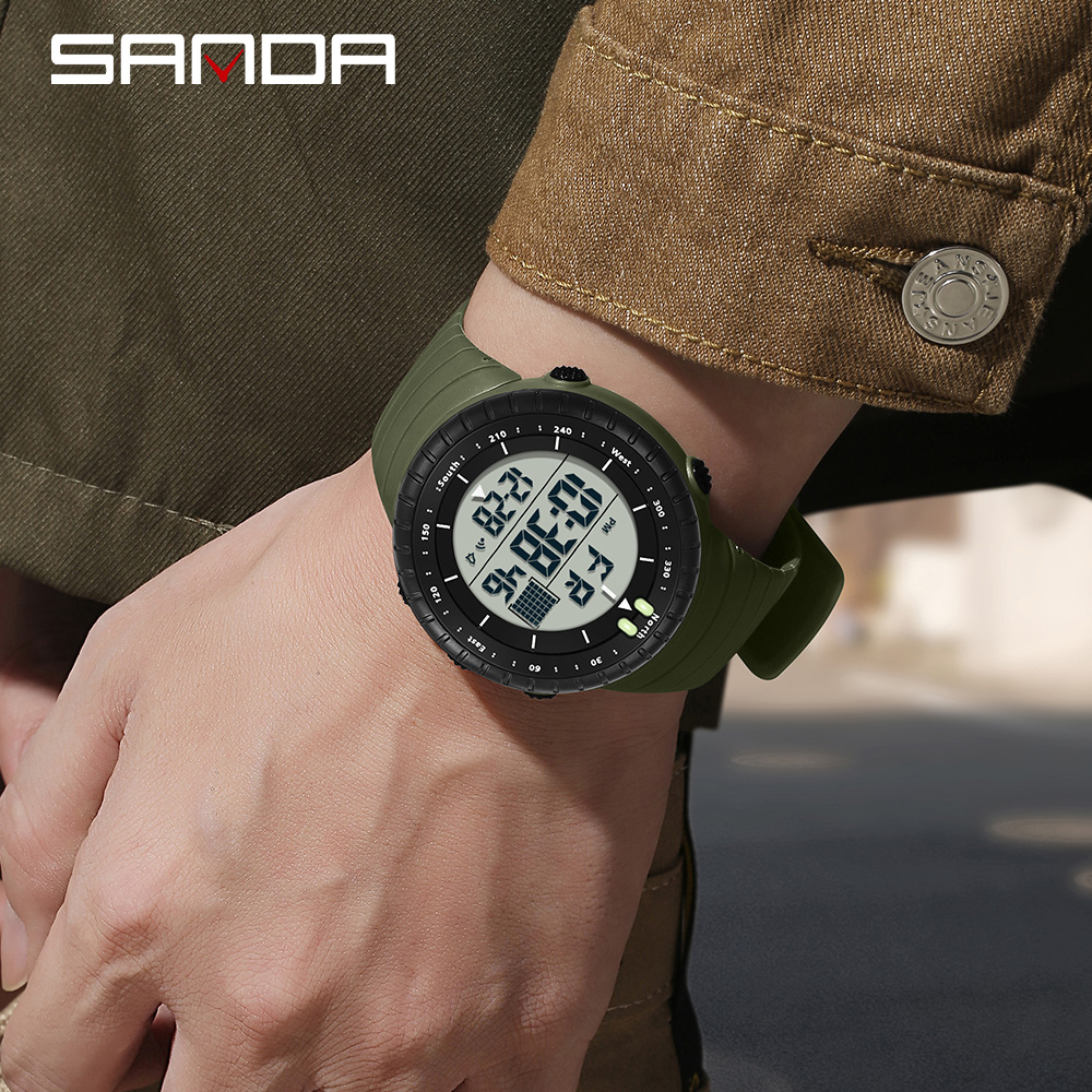 SANDA Jam Tangan Elektronik Pr - Resin Art Underwater ulasan dan harga