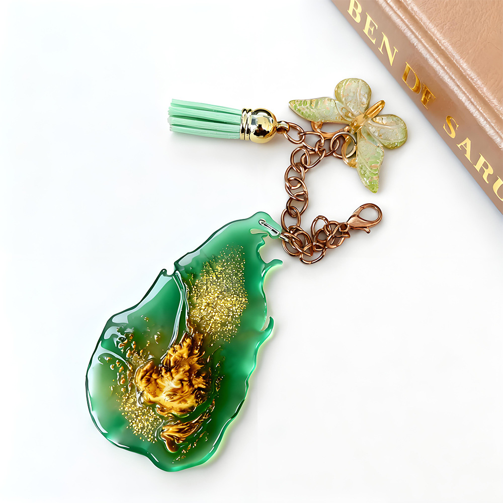 Cetakan Gantungan Kunci Peta S - Resin Art A Keychain ulasan dan harga