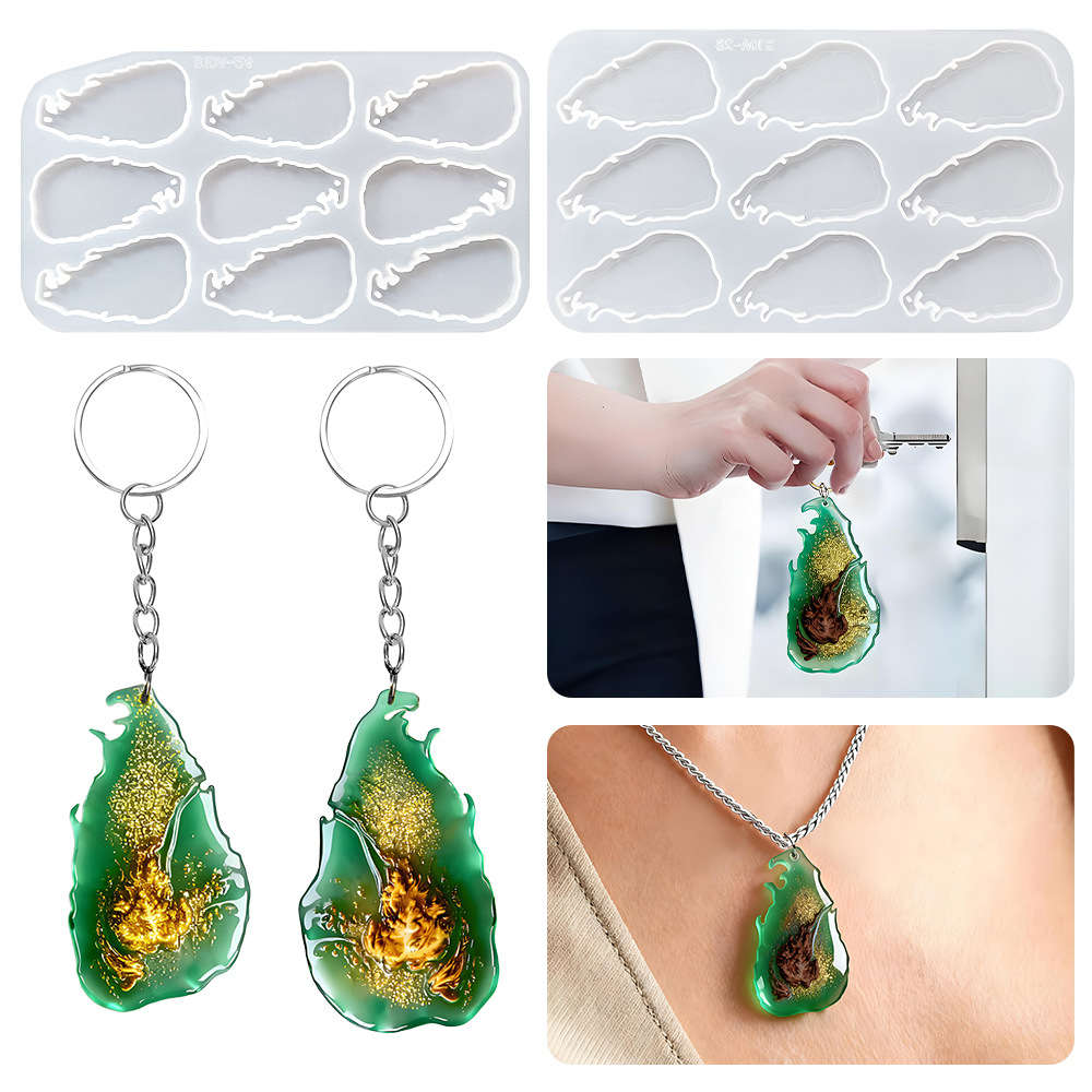 Cetakan Gantungan Kunci Peta S - Resin Art A Keychain ulasan dan harga