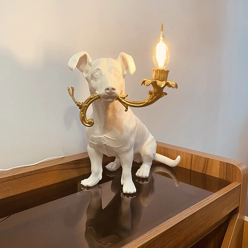 Lampu Meja Resin Anjing 2026 J - Resin Art On Floor ulasan dan harga