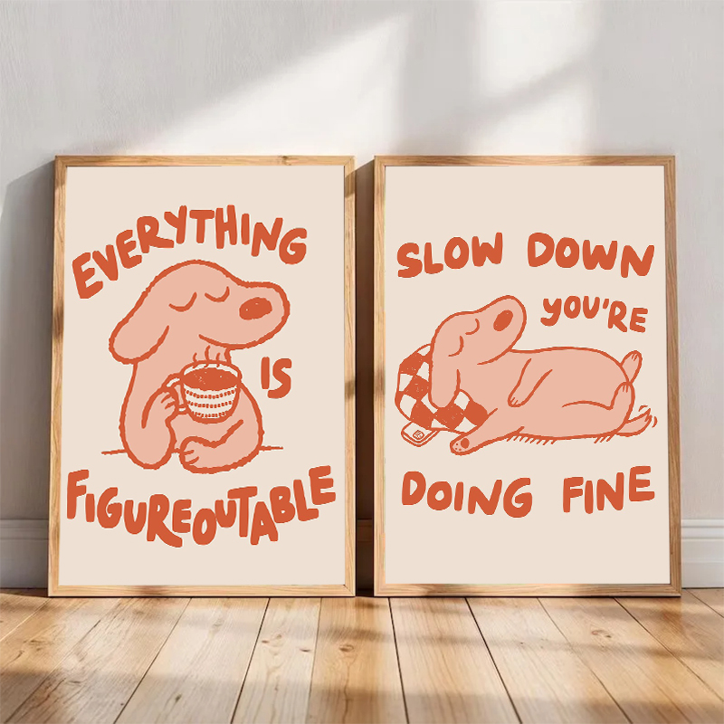 Segalanya Dapat Ditebak Poster - Resin Art Quotes ulasan dan harga