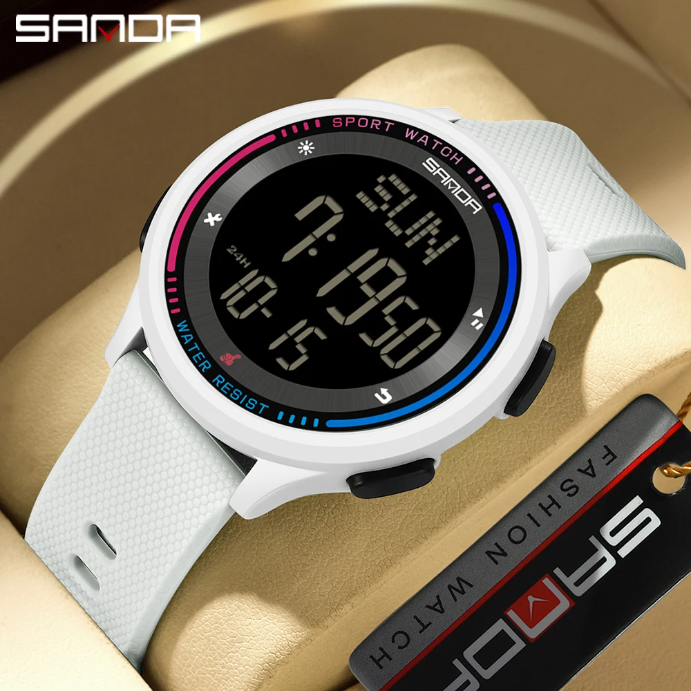 Sanda jam tangan Alarm elektro - Resin Art Underwater ulasan dan harga