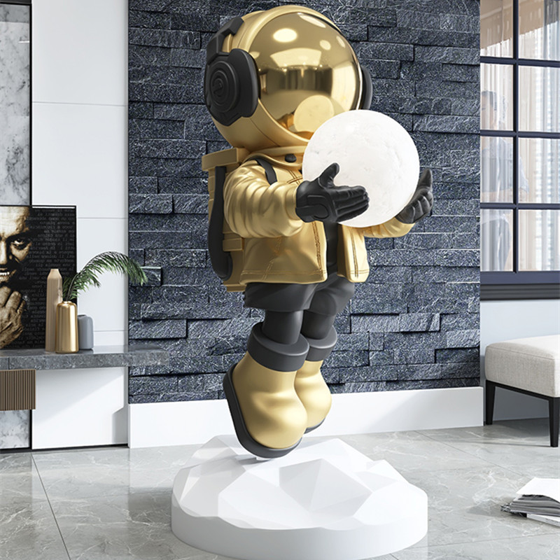 Lampu Lantai Astronot Dekorasi - Resin Art On Floor ulasan dan harga