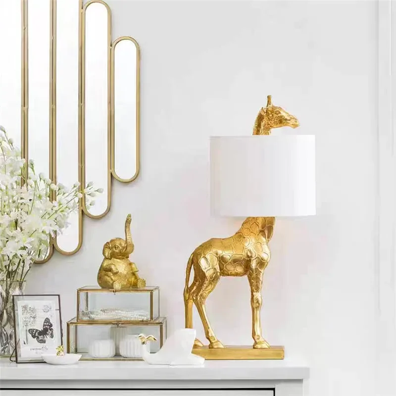 Lampu Meja Jerapah Resin Desai - Resin Art On Floor ulasan dan harga