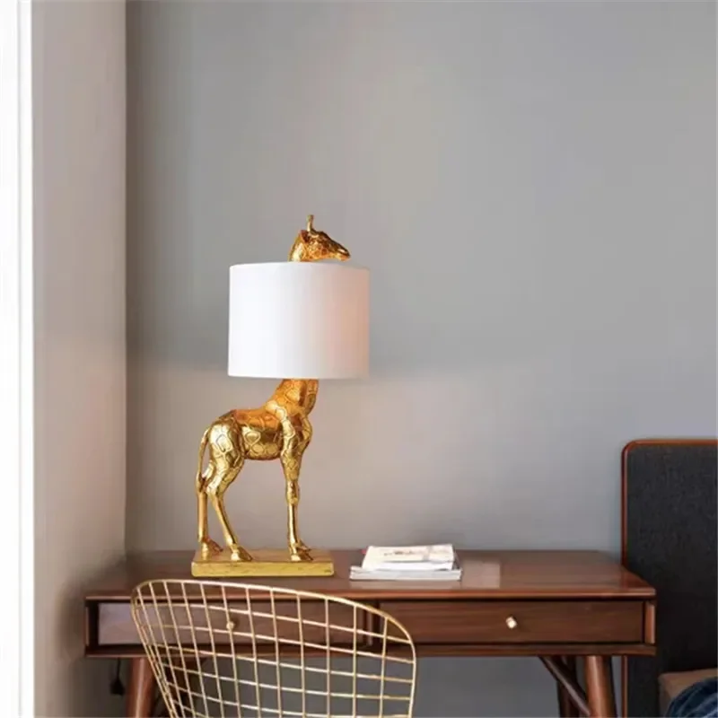 Lampu Meja Jerapah Resin Desai - Resin Art On Floor ulasan dan harga