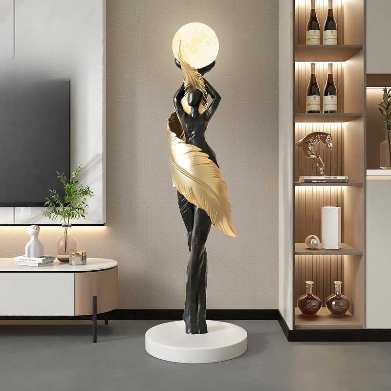 Lampu Lantai Besar untuk Pintu - Resin Art On Floor ulasan dan harga