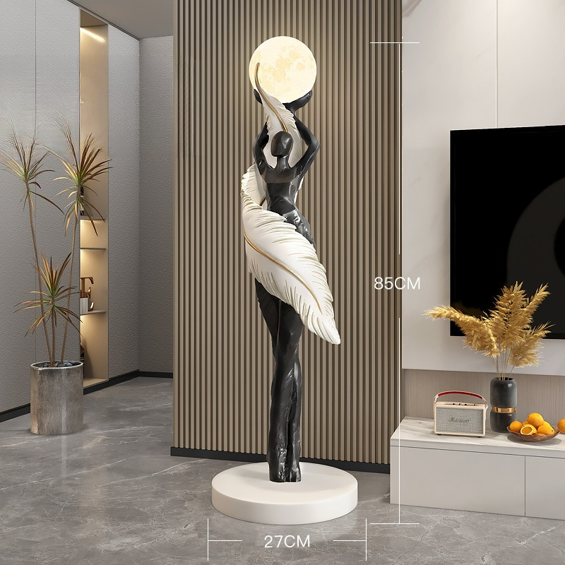 Lampu Lantai Besar untuk Pintu - Resin Art On Floor ulasan dan harga
