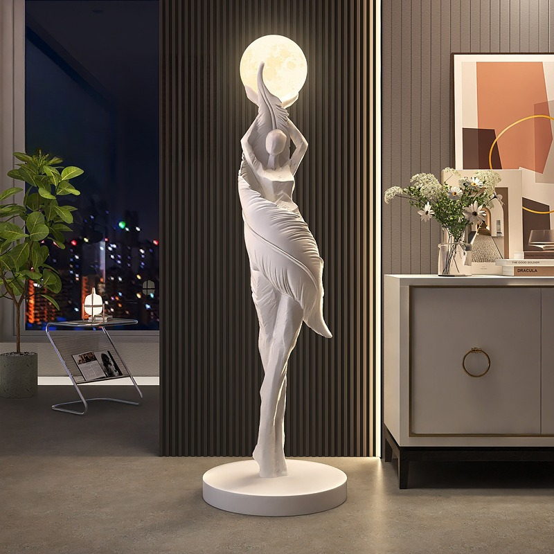 Lampu Lantai Besar untuk Pintu - Resin Art On Floor ulasan dan harga
