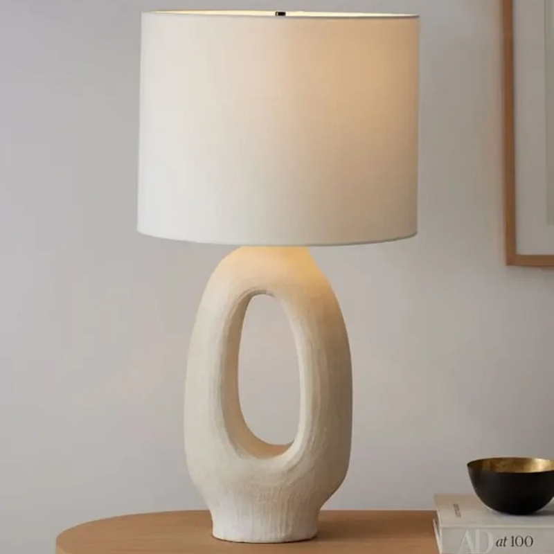 Wabi Sabi Lampu Meja Desainer  - Resin Art On Floor ulasan dan harga