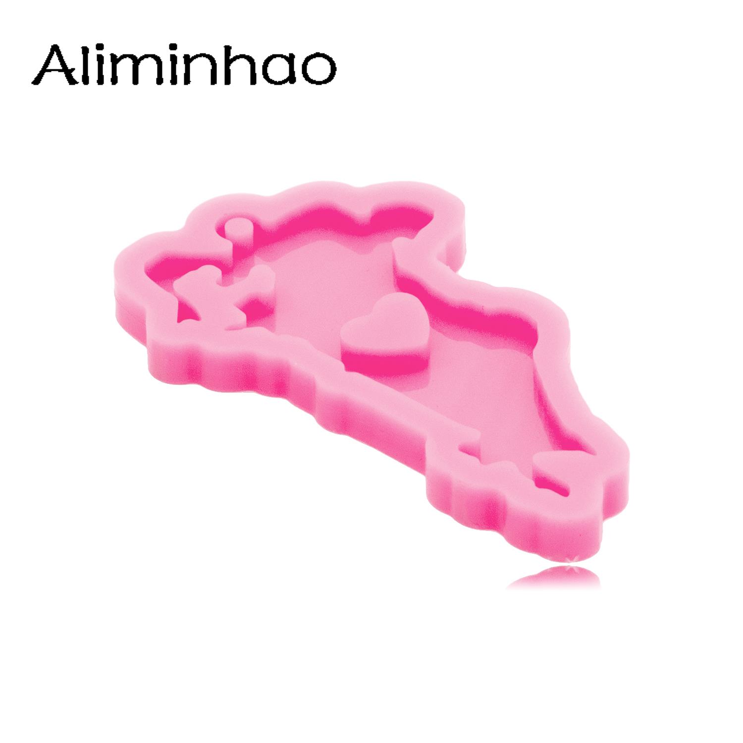 DY1435 Perhiasan Cetakan Gantu - Resin Art A Keychain ulasan dan harga
