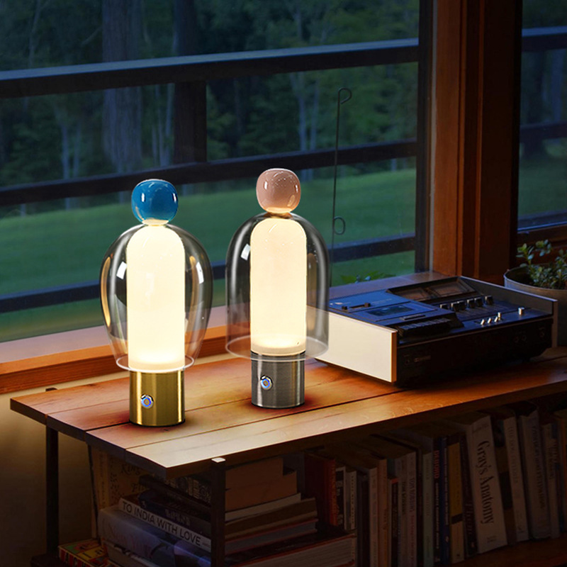 Lampu Meja Easy Peasy Nordic U - Resin Art On Floor ulasan dan harga