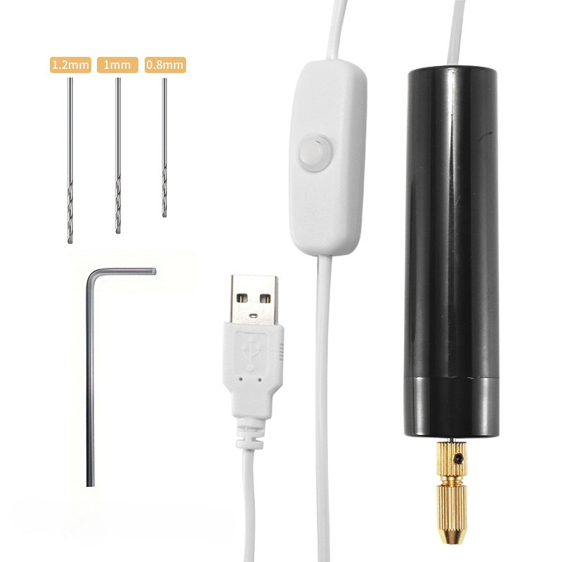 Bor Listrik Bertenaga USB Mini - Resin Art A Keychain ulasan dan harga