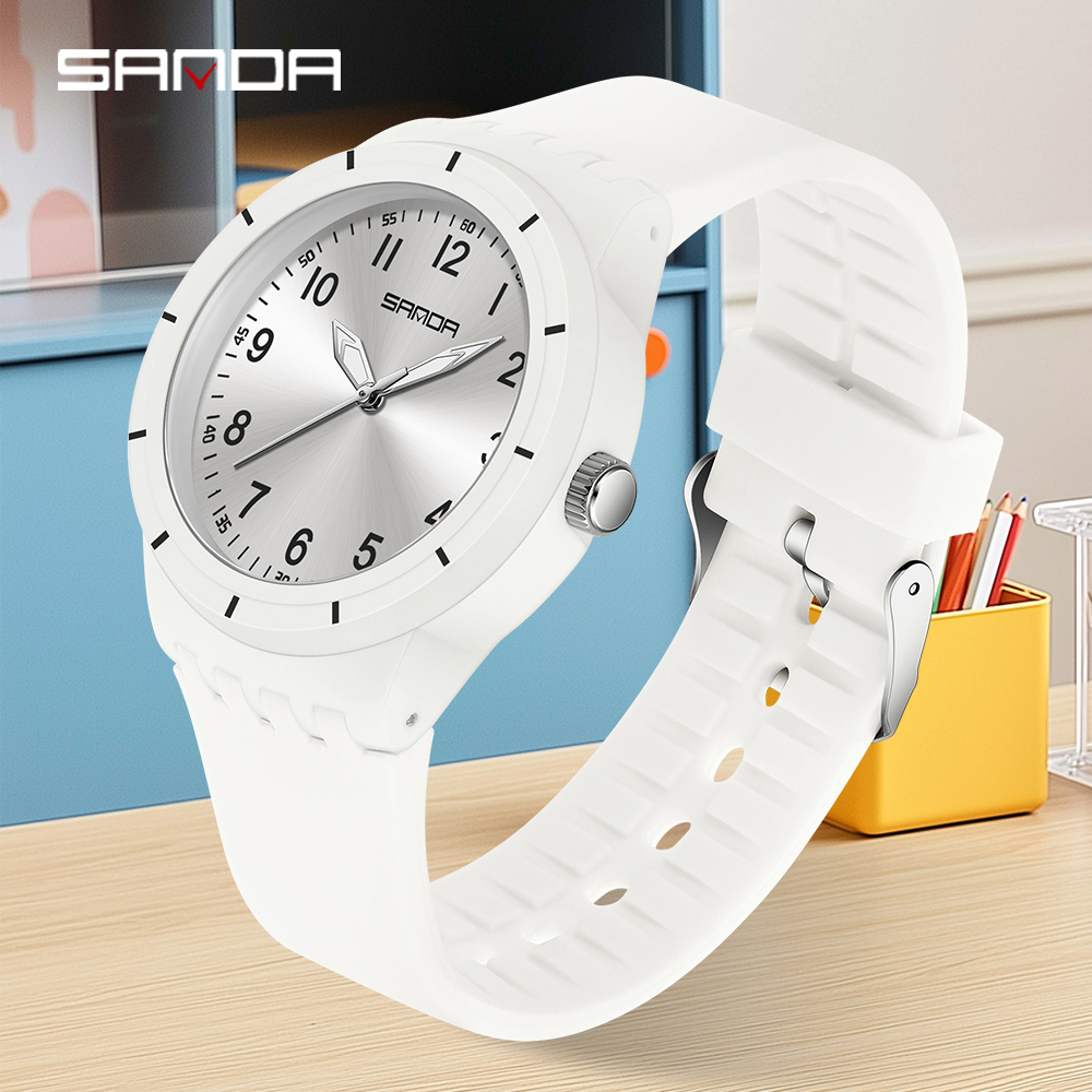 Jam tangan quartz SANDA 9075 u - Resin Art Underwater ulasan dan harga