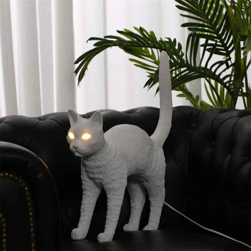 Lampu meja kucing Nordic lampu - Resin Art On Floor ulasan dan harga
