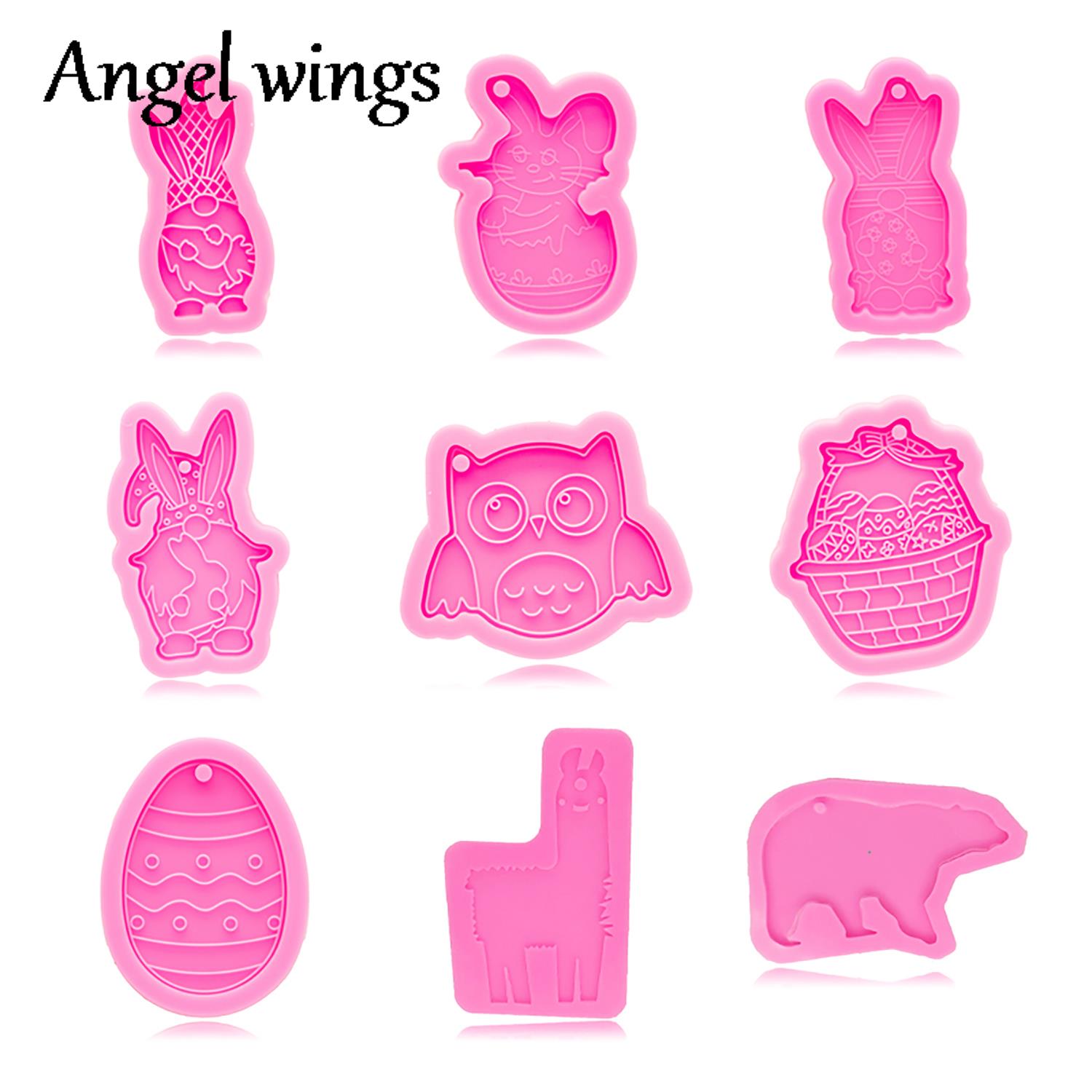 DY0943 Cetakan Silikon Kelinci - Resin Art A Keychain ulasan dan harga