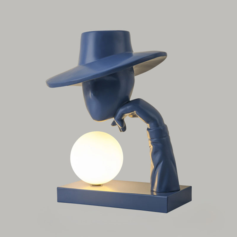 Lampu Meja Patung Seni Humanoi - Resin Art Floor ulasan dan harga