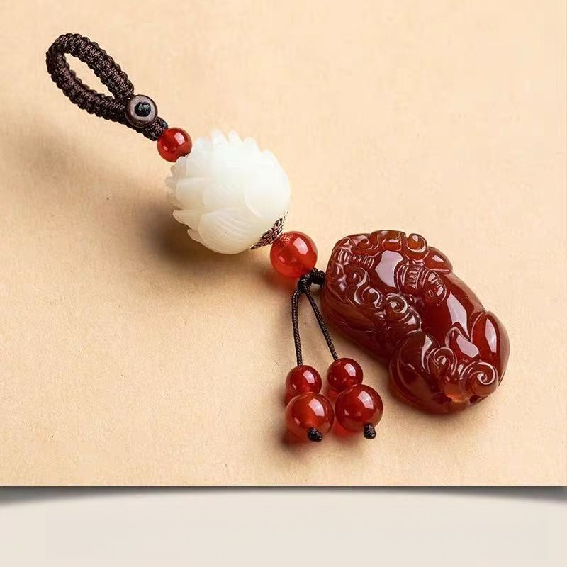 Gantungan Kunci Liontin Lotus  - Resin Art A Keychain ulasan dan harga