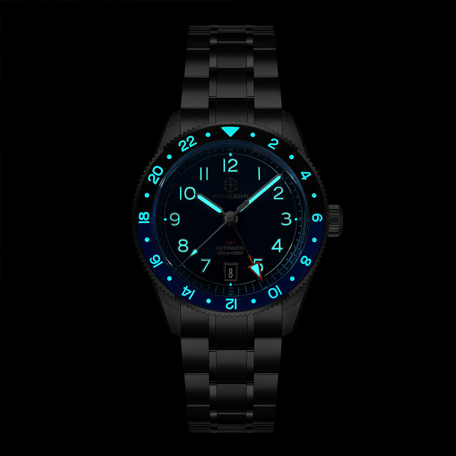 AETHELSOHN Horizon Azure GMT J - Resin Art Underwater ulasan dan harga