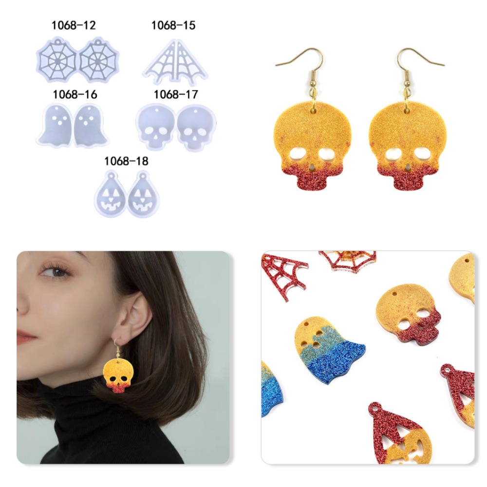 Cetakan Silikon Hantu Lucu Ber - Resin Art A Keychain ulasan dan harga