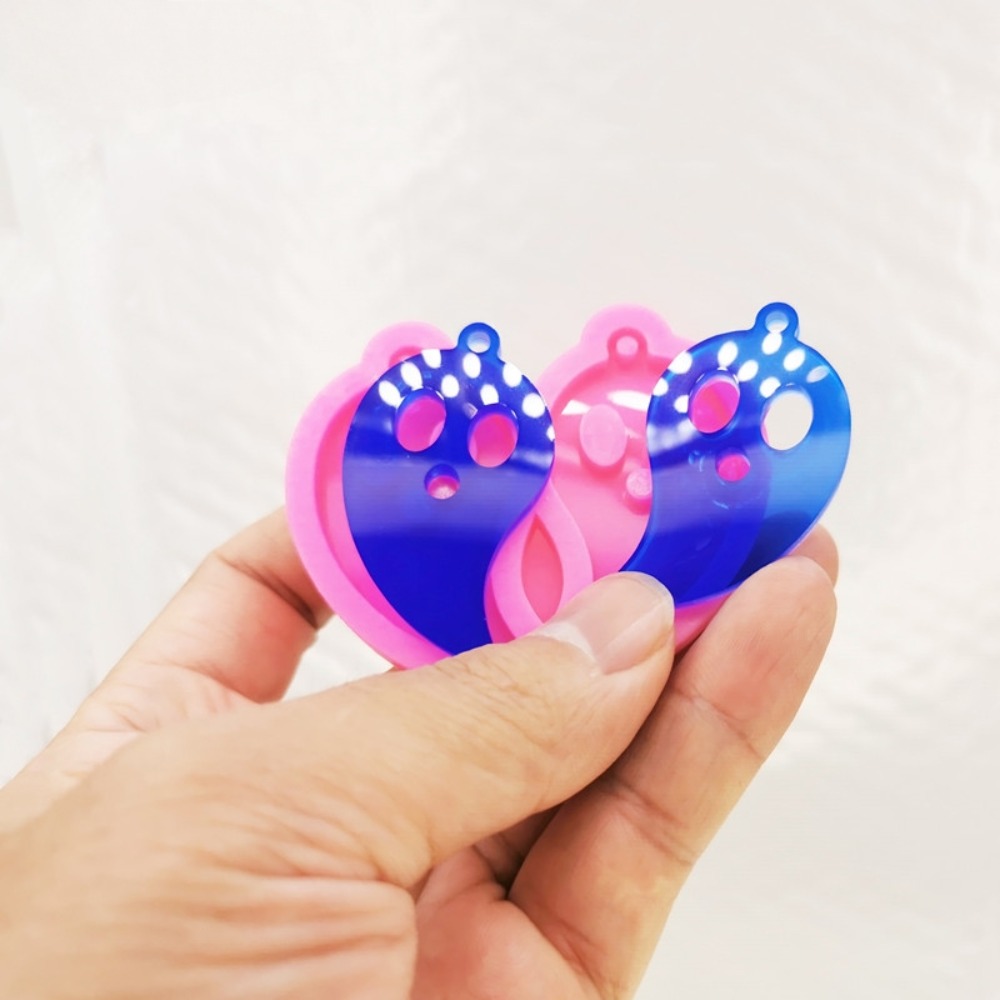 Cetakan Silikon Hantu Lucu Ber - Resin Art A Keychain ulasan dan harga